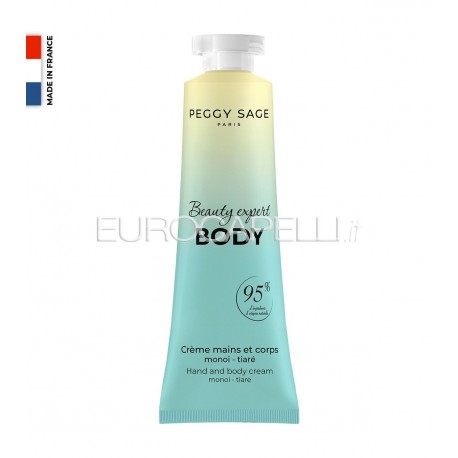 Peggy Sage Beauty Expert Body Crema Mani e Corpo Monoï Tiaré 30ml