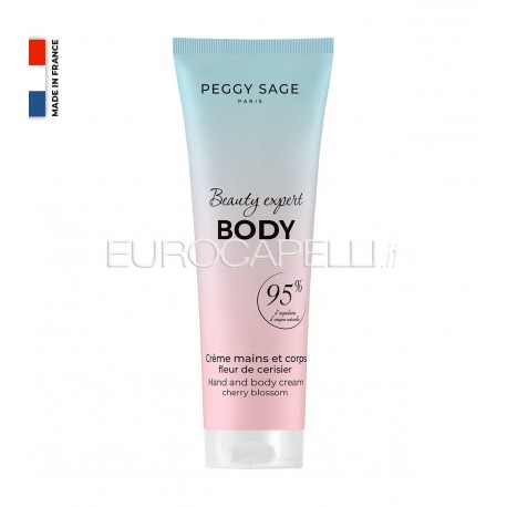 Peggy Sage Beauty Expert Body Crema Mani e Corpo Fiori di Ciliegio 100ml